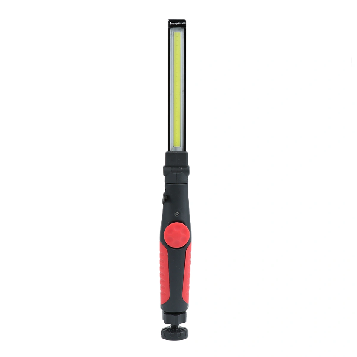 Multifunctional USB Rechargeable Flashlight COB Rotatable Car Maintenance Work Light LED Inspection Lamp (Red)