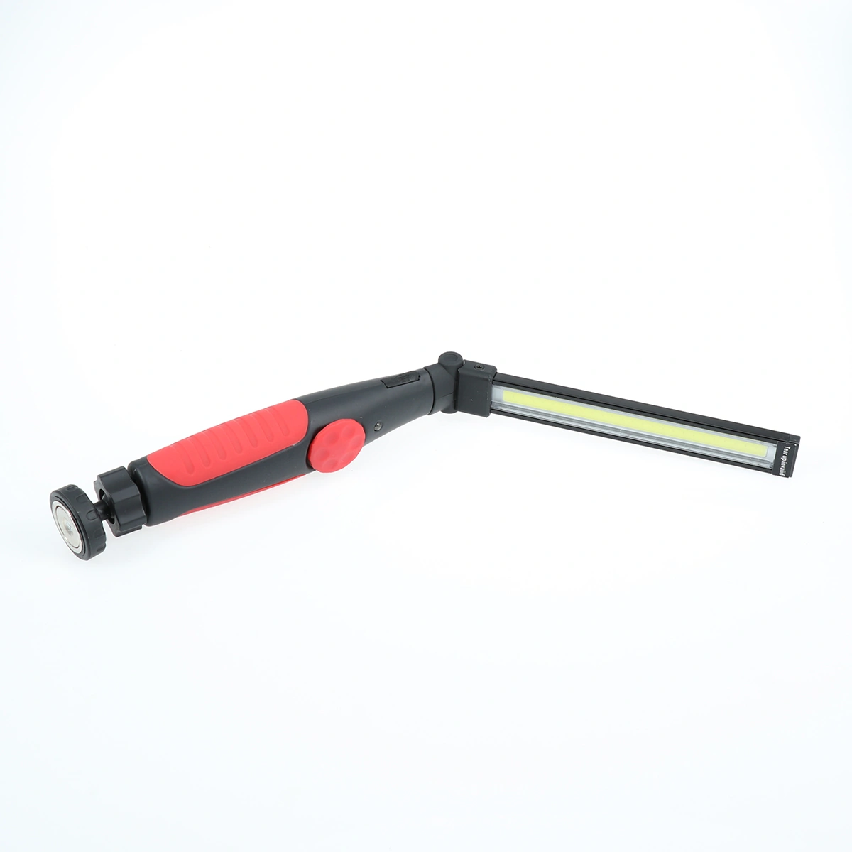 Multifunctional USB Rechargeable Flashlight COB Rotatable Car Maintenance Work Light LED Inspection Lamp (Red)