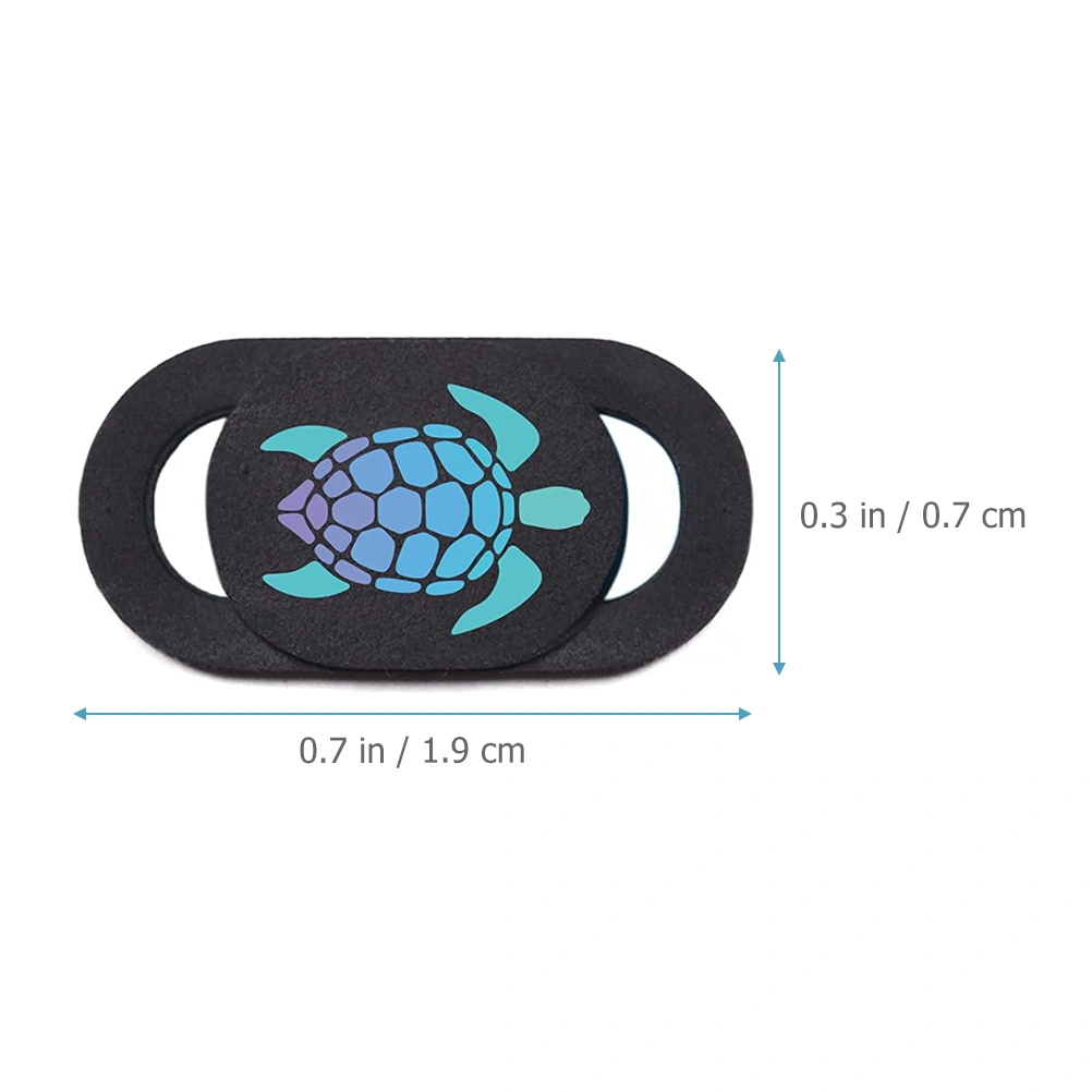 3pcs Laptop Camera Cover Slide Pattern Phone Webcam Privacy Lens Protector