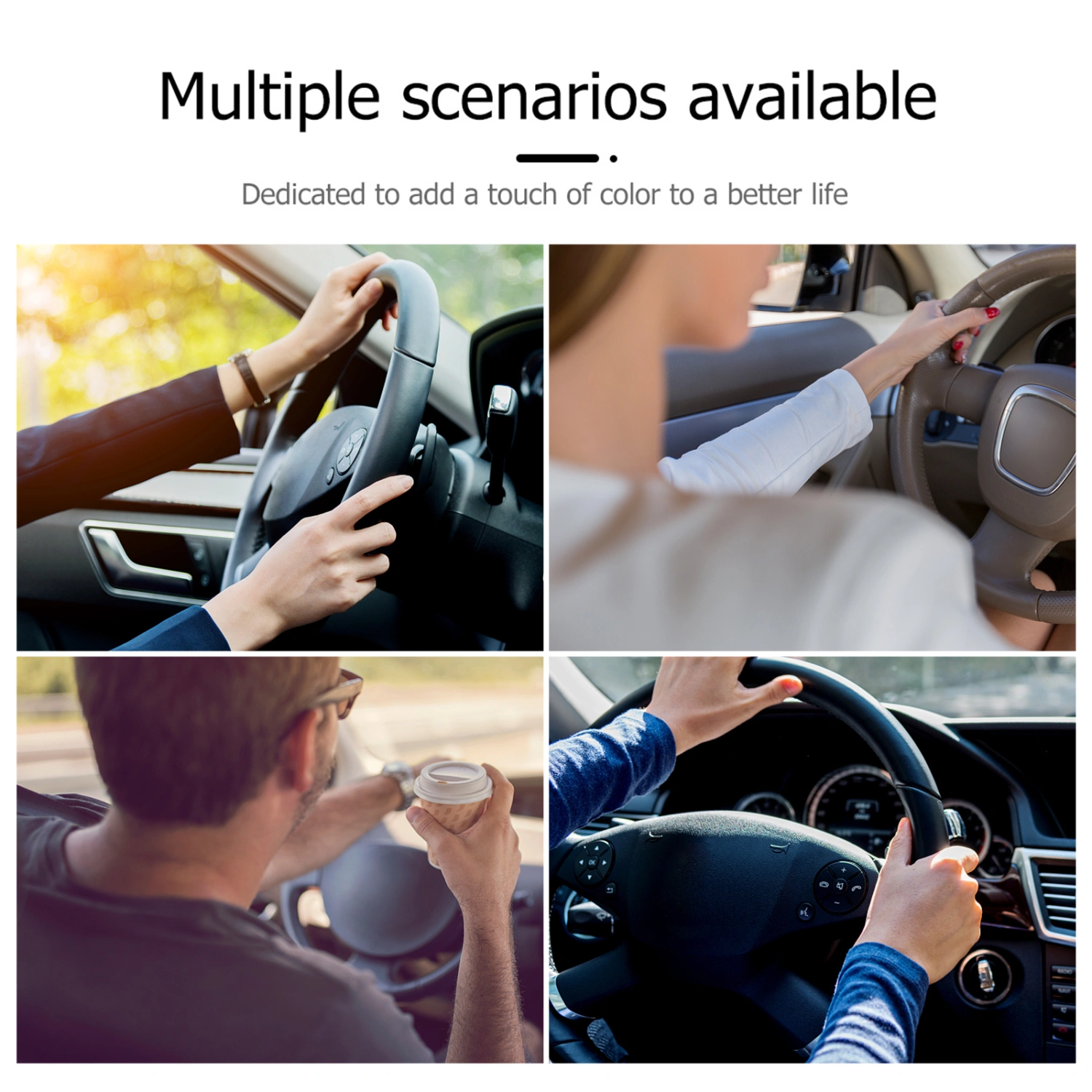 Creative Car Atmosphere Lamps Multi Color USB Light Car Interior Music Light