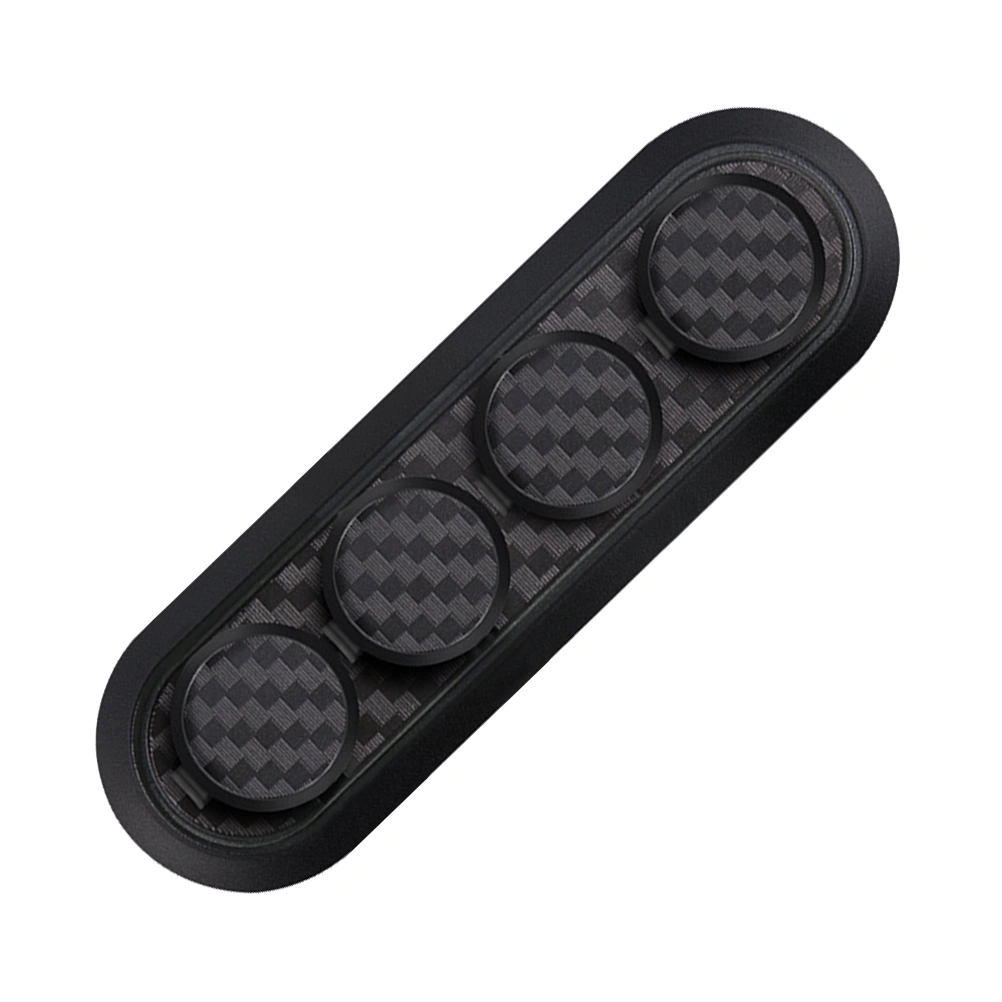 Carbon Fiber Texture Magnetic Cable Organizer Clip Wire Management USB Cables Holder