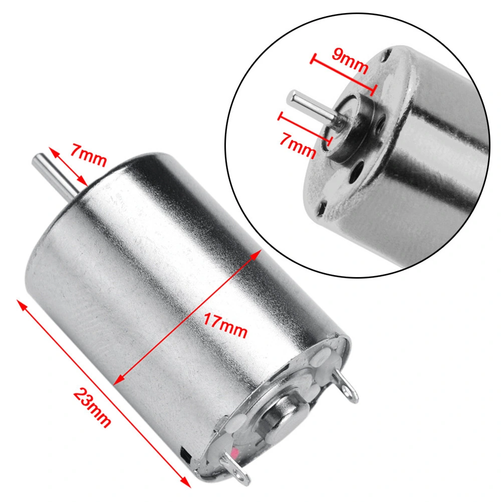 1pc Rotary Machine Parts Professional Coreless Motor for Tatto Machine Liner and Shader (Silver)