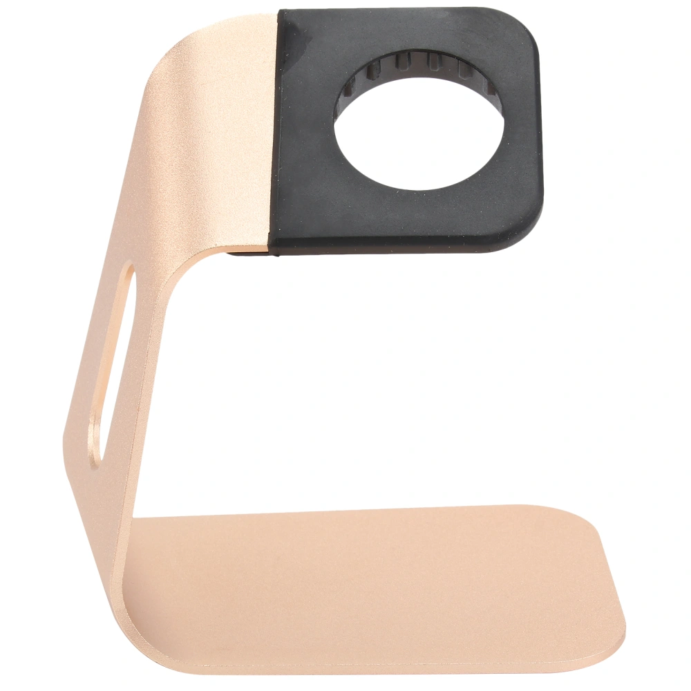 Aluminium Alloy Stand Charging Support Stand Holder for Apple Watch (Gold)