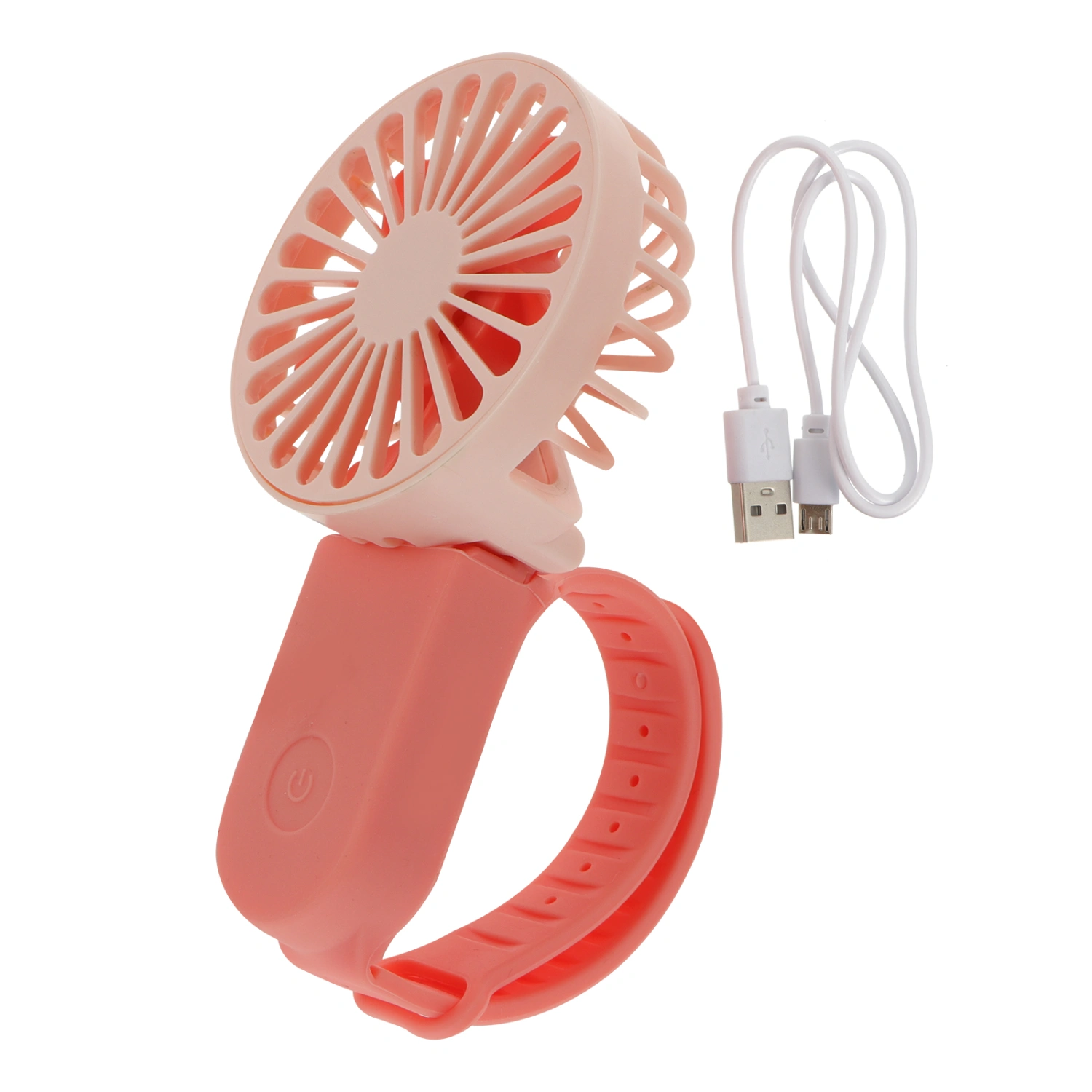 1pc Practical Watch Fan Portable Mini Fan USB Charging Cooling Fan for Kids
