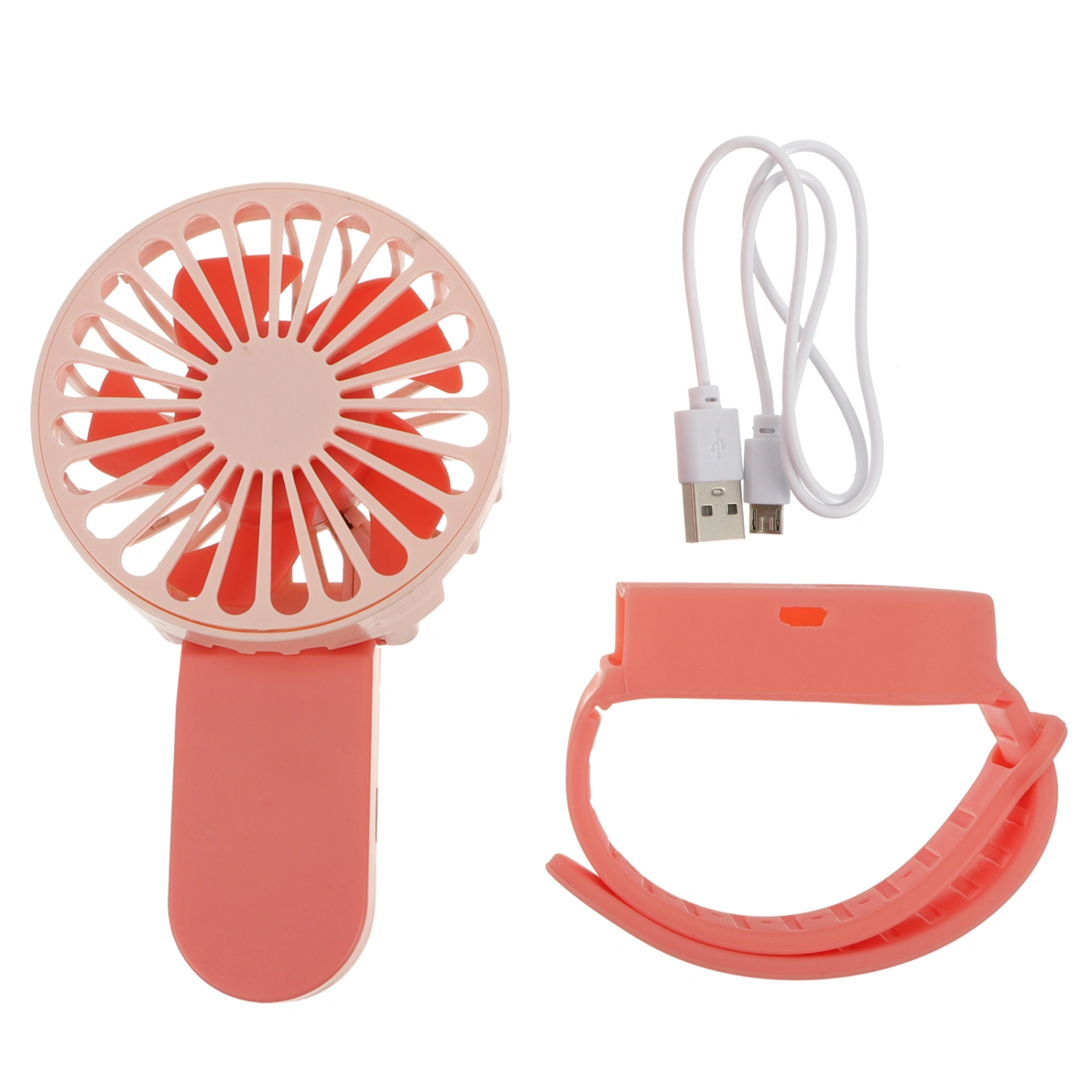 1pc Practical Watch Fan Portable Mini Fan USB Charging Cooling Fan for Kids