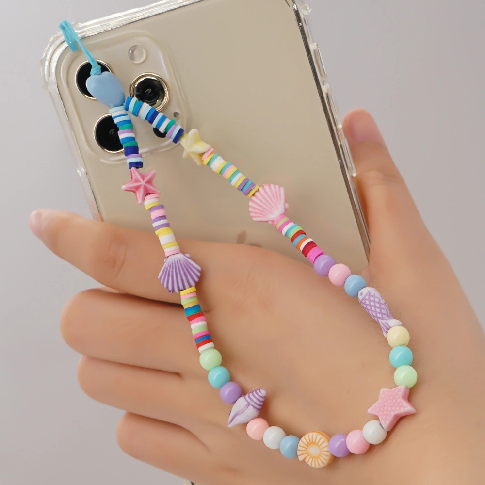 2pcs Beaded Phone Straps Phone Wrist Straps Phone Bracelet Straps Wrist Strap for Phone Case