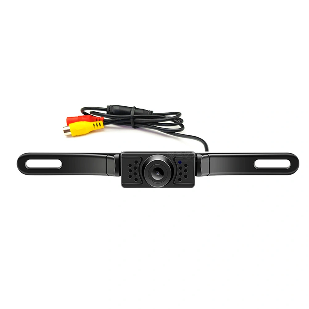 Car Reversing Camera Infrared Night Vision Waterproof 12v Universal Automobile High-definition Camera (Black)