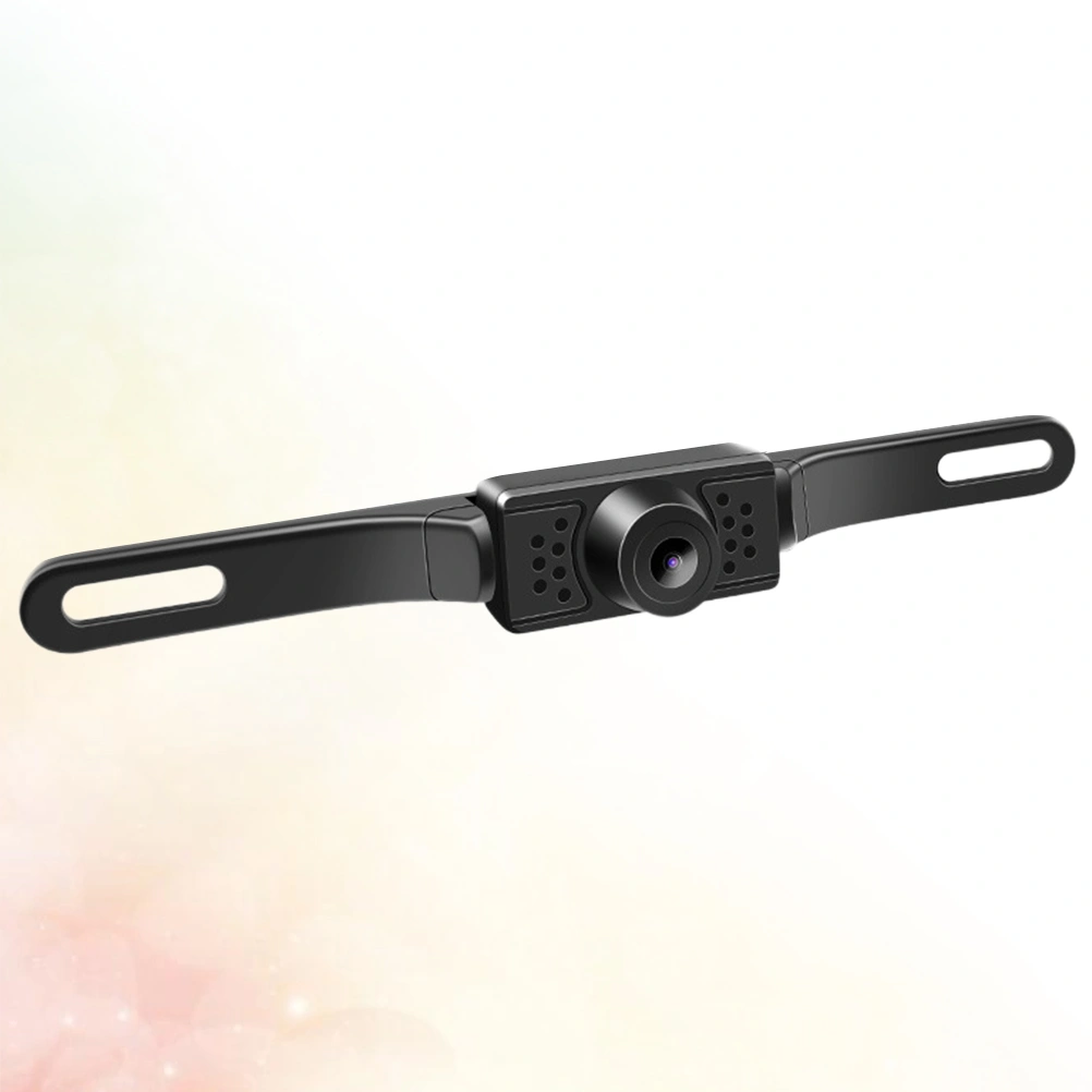 Car Reversing Camera Infrared Night Vision Waterproof 12v Universal Automobile High-definition Camera (Black)