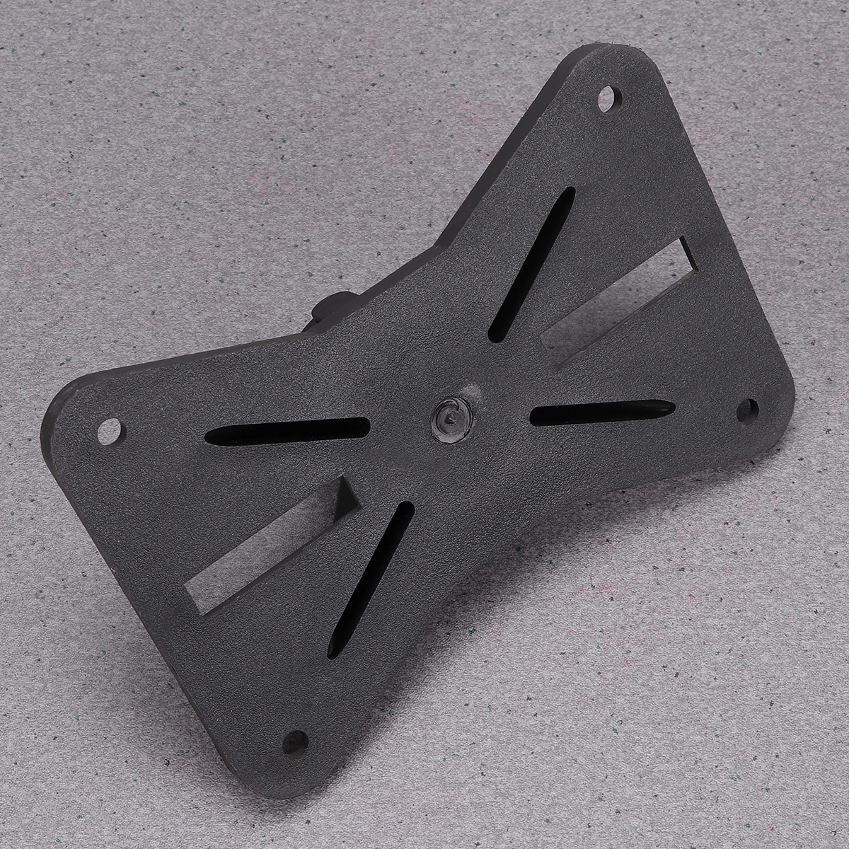 Plastic Speaker Bracket Base Sound Support Holder Speaker Storage Base Speaker Stand Speaker Supplies (Black)