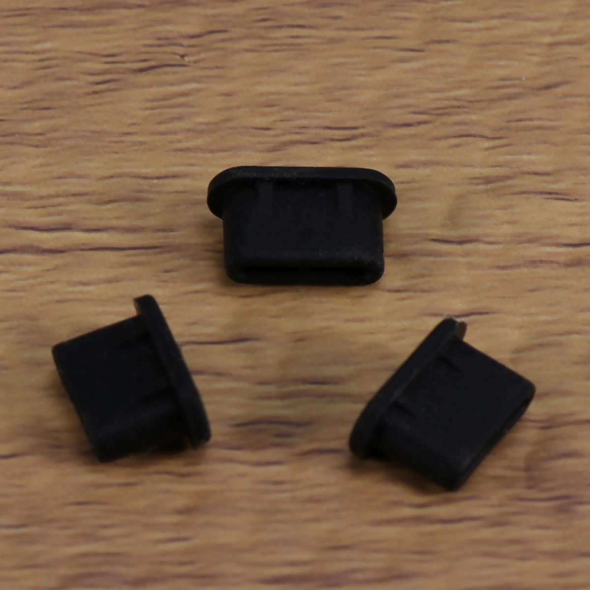 10 Pairs USB Type C Female and Male Anti Dust Protective Cover Stopper Protector Plugs (Black)