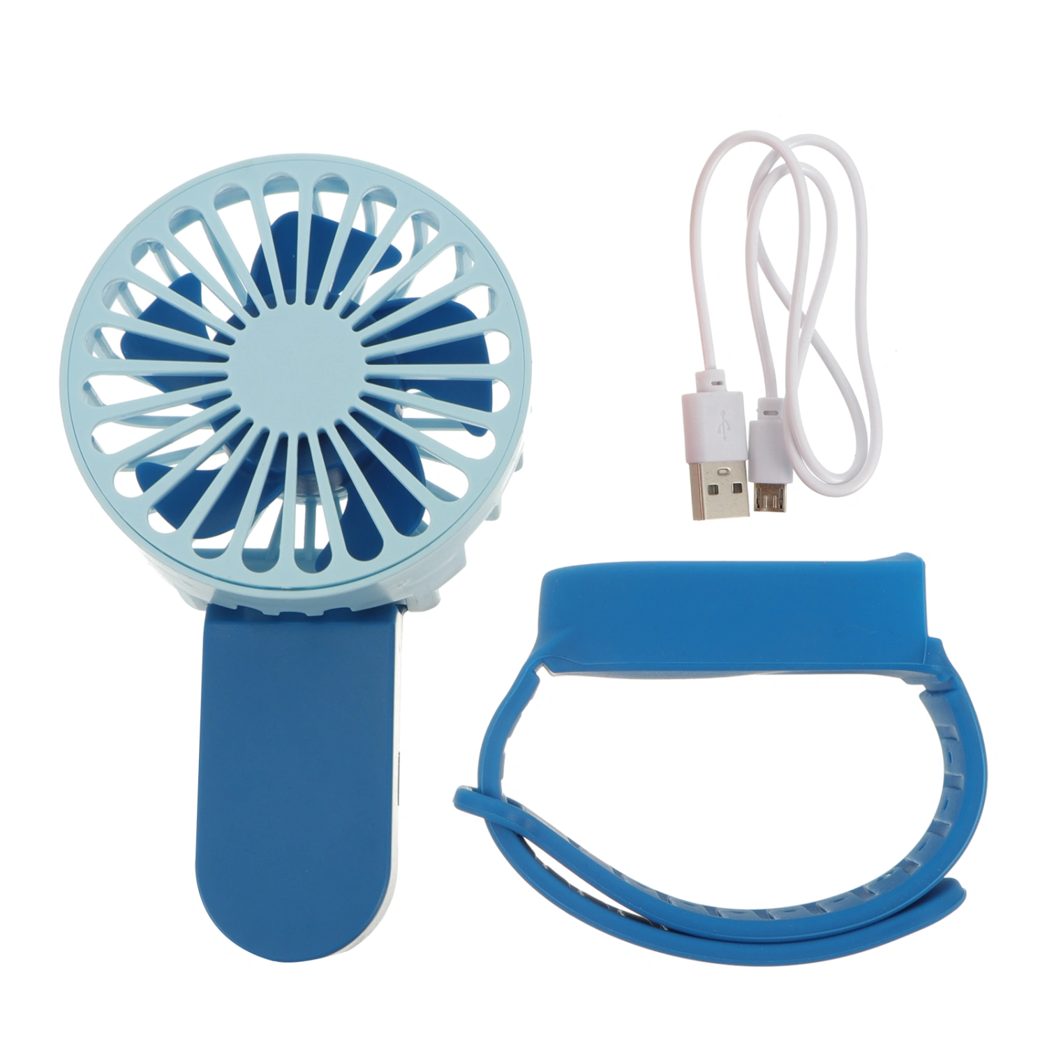 1pc Practical Watch Fan Portable Mini Fan USB Charging Cooling Fan for Kids