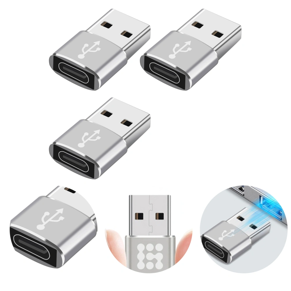 3pcs USB-C to USB Adapter USB 3.0 to USB-C Converter for Phone Tablet Laptop