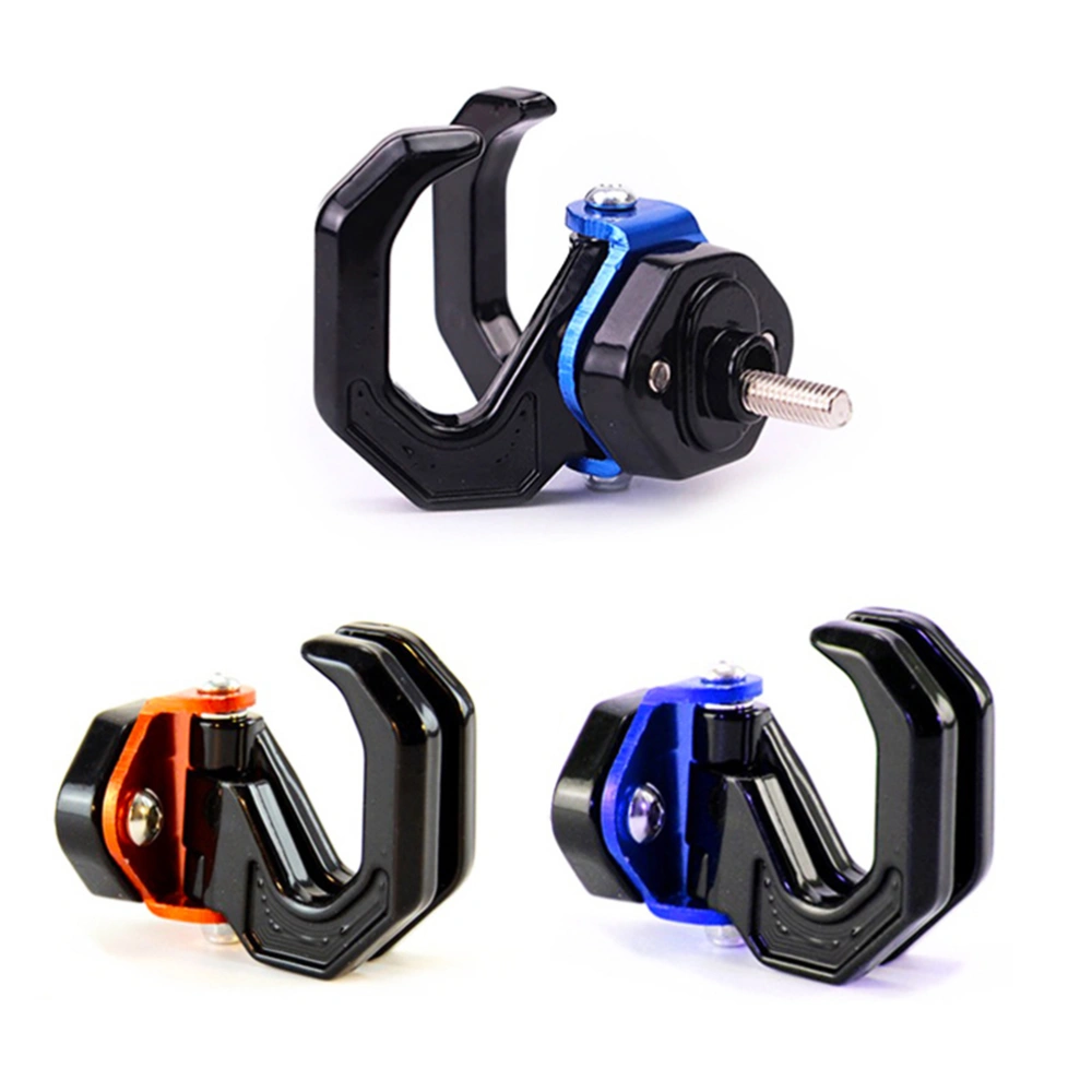 Motorbike Hook Aluminium Alloy Helmet Hook Motorcycle Modification Parts for Bicycles Electrocar (Random Color)