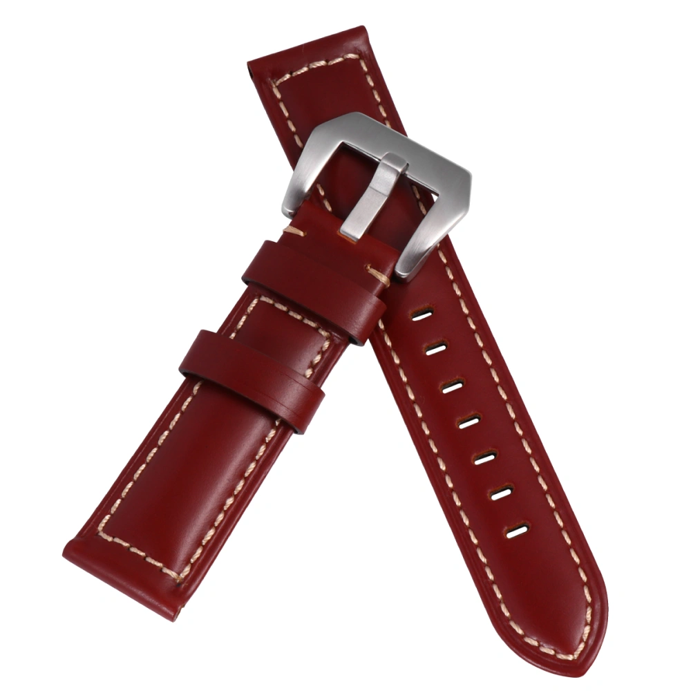 22mm Delicate Leather Watch Band Watch Band Replacement Durable Watchband