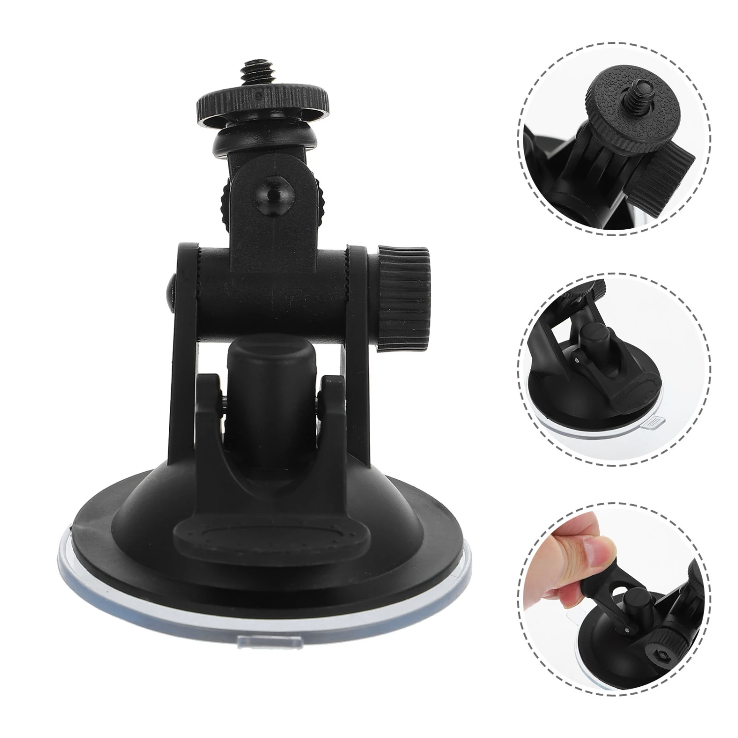 Car Camera Holder Camera Suction Bracket Adjustable Camera Holding Rack