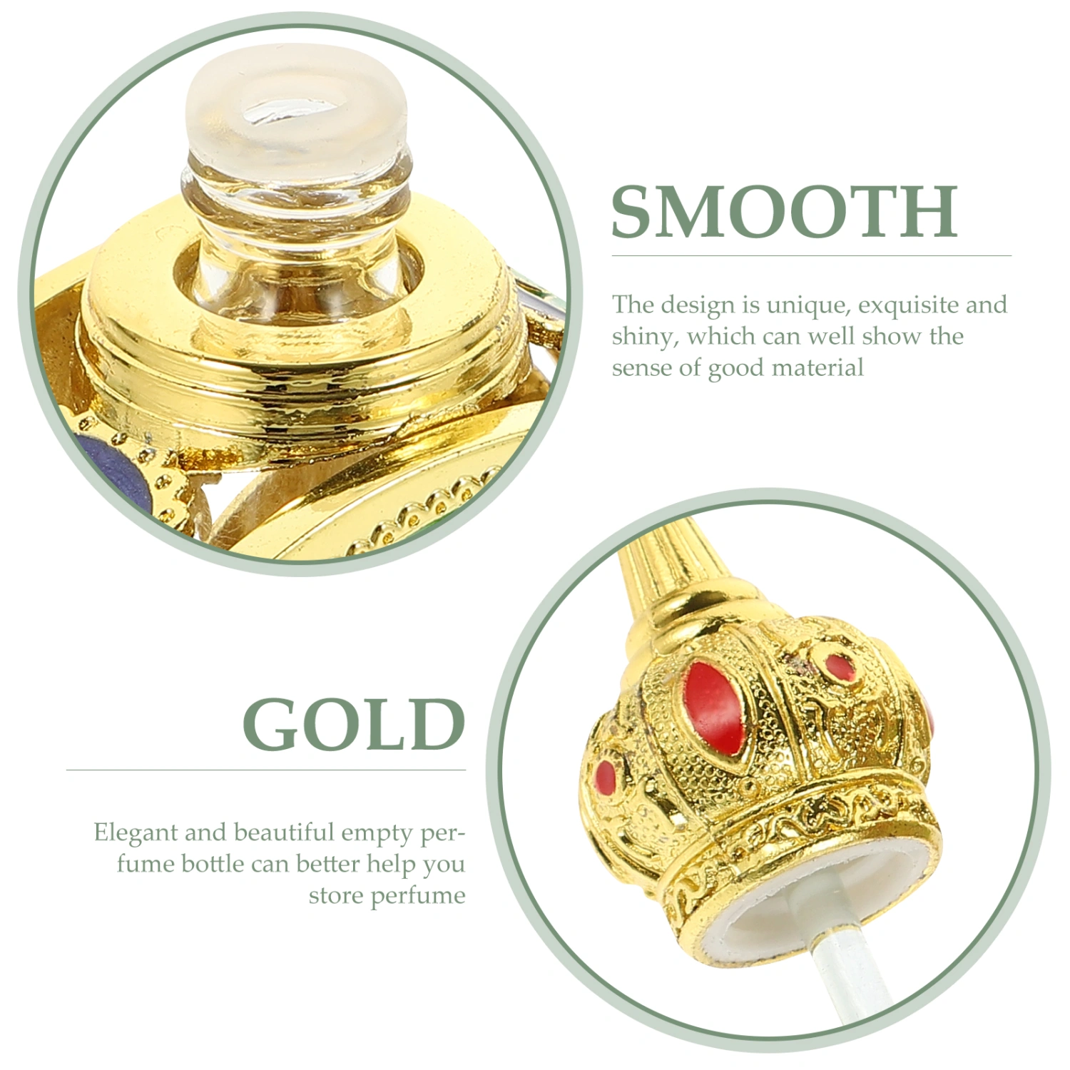 Empty Perfume Bottle Outdoor Fragrance Bottle Travel Perfume Bottle(12ml)