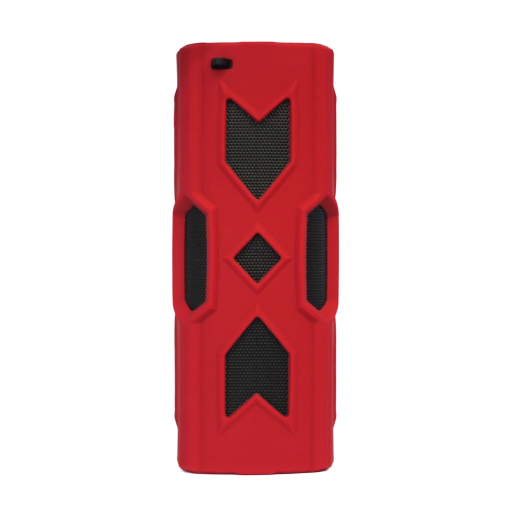 PT390 1800mAh Portable NFCWireless Shockproof Waterproof Ultra Bass Subwoofer Sound Effect (Red)