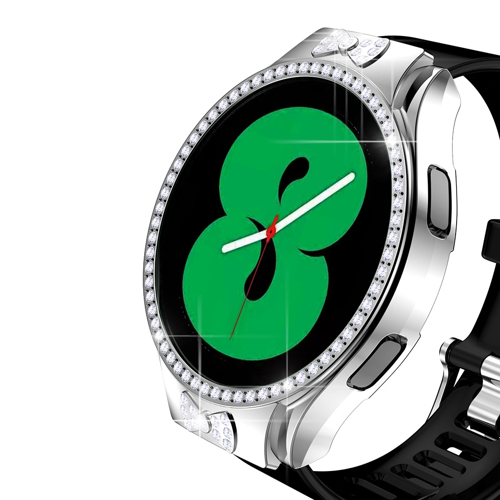 Watch Case Shiny Watch Cover Glitter Watch Case Compatible for Samsung Galaxy Watch 4