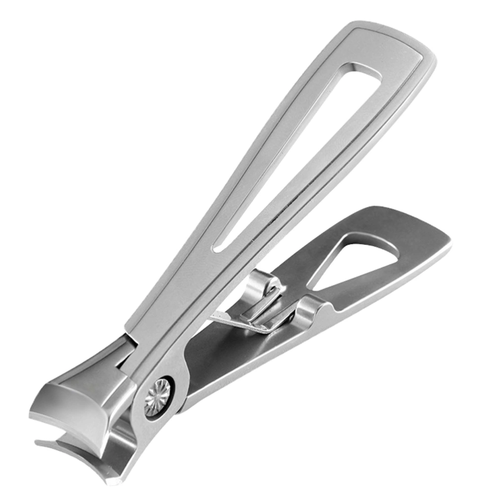 1Pc Stainless Steel Useful Nail Clipper Toenail Clipper Nail Clipper (Silver)