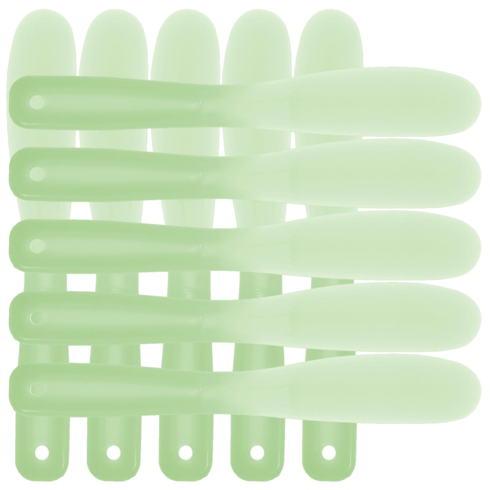 10Pcs Cosmetics Mixing Spatulas Silicone Cosmetic Makeup Spatulas Multifunctional Mixing Tools