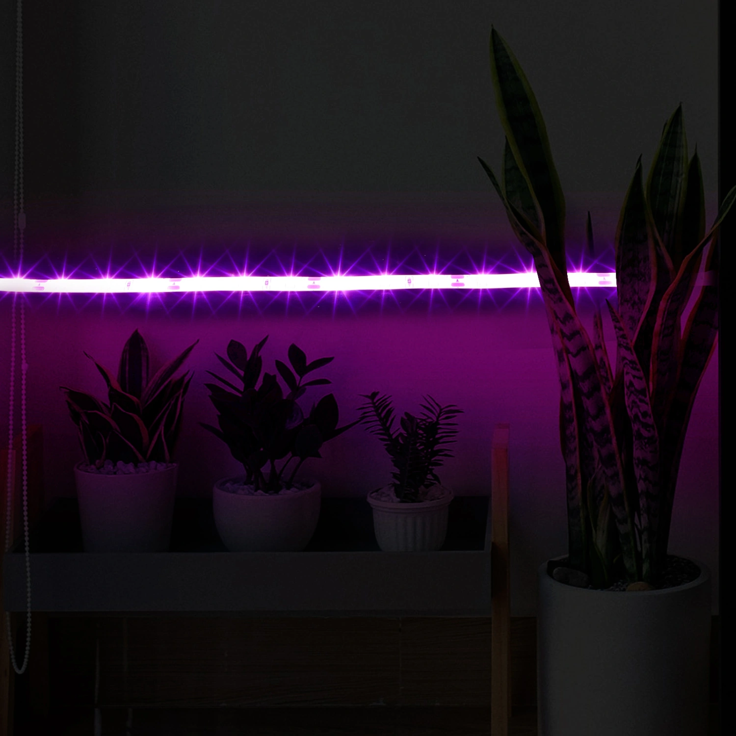 LED Grow Light Strips USB Full Spectrum Growing Lights Plant Lamp Strip Waterproof Growing Lamp for Flowers Vegetables (2 Meters)