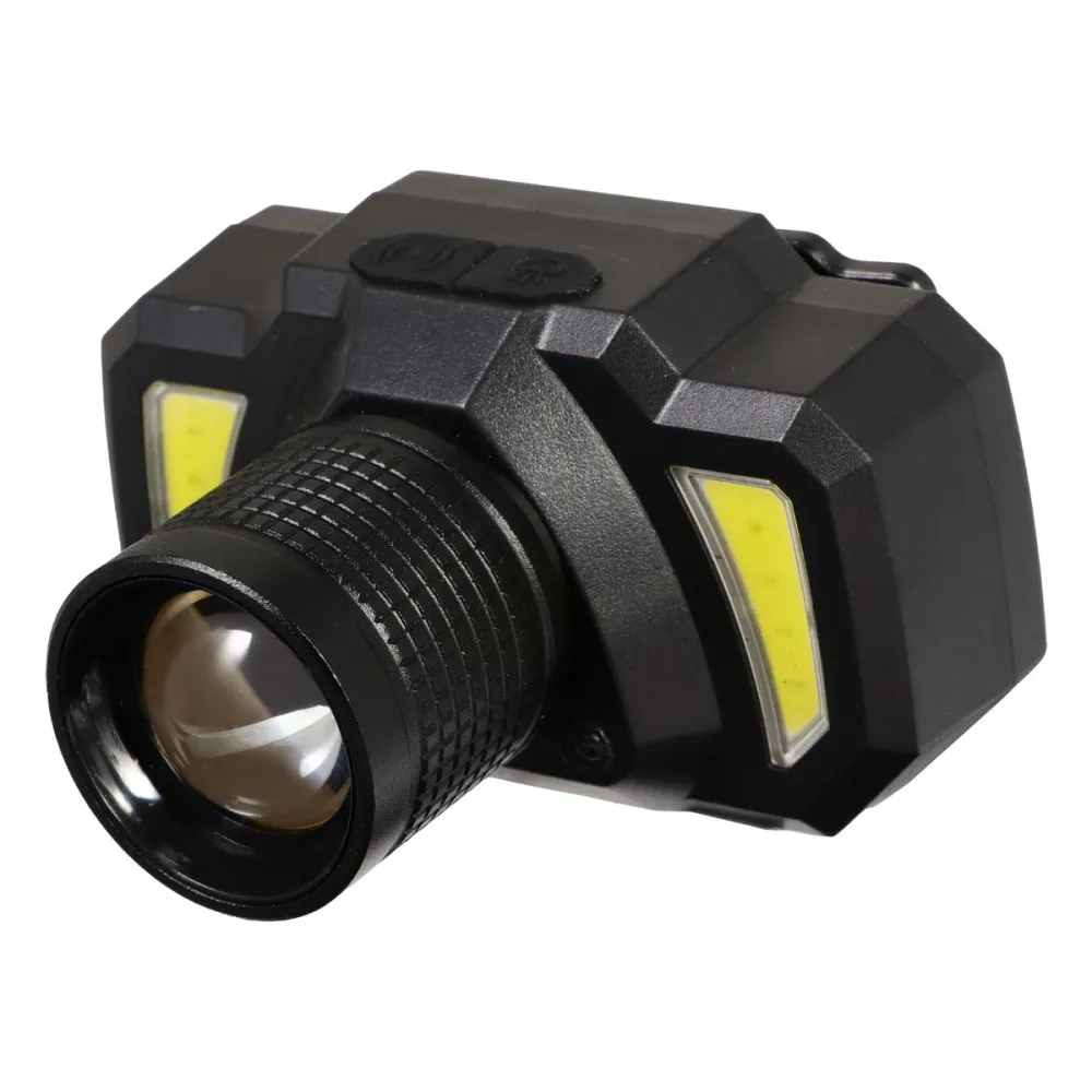 1 Set Multifunctional USB Charging Sensor Headlight Outdoor Lighting Searchlight