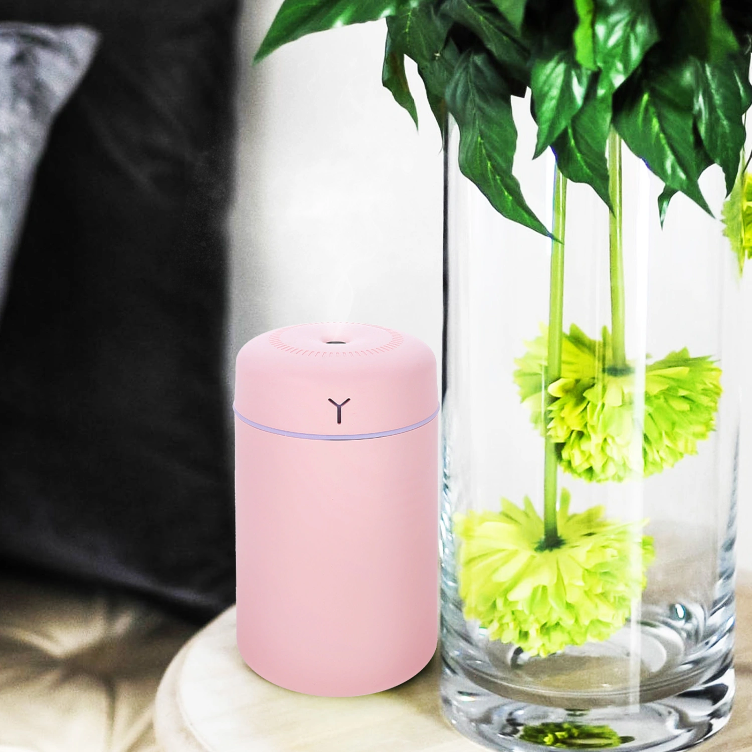 1 Set of Desktop Small Humidifier USB Charging Humidifier Bedroom Aromatherapy Diffuser