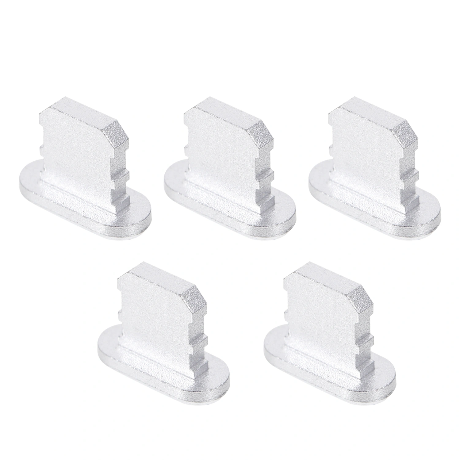 5Pcs Mobile Phone Dustproof Plugs Charger Port Protectors Compatible for iPhone
