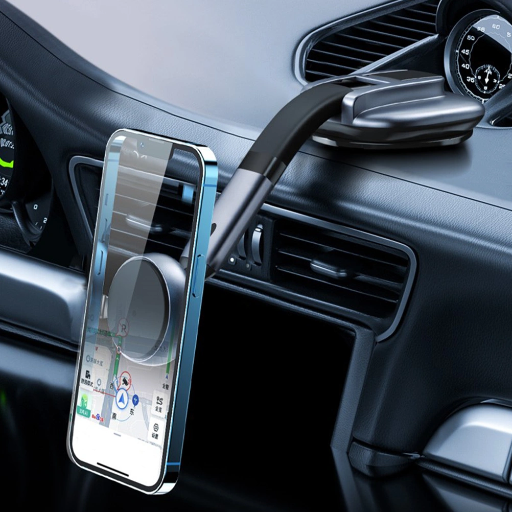 Magnetic Phone Holder For Car Suction Cup Base Rotatable Magnetic Phone Mount