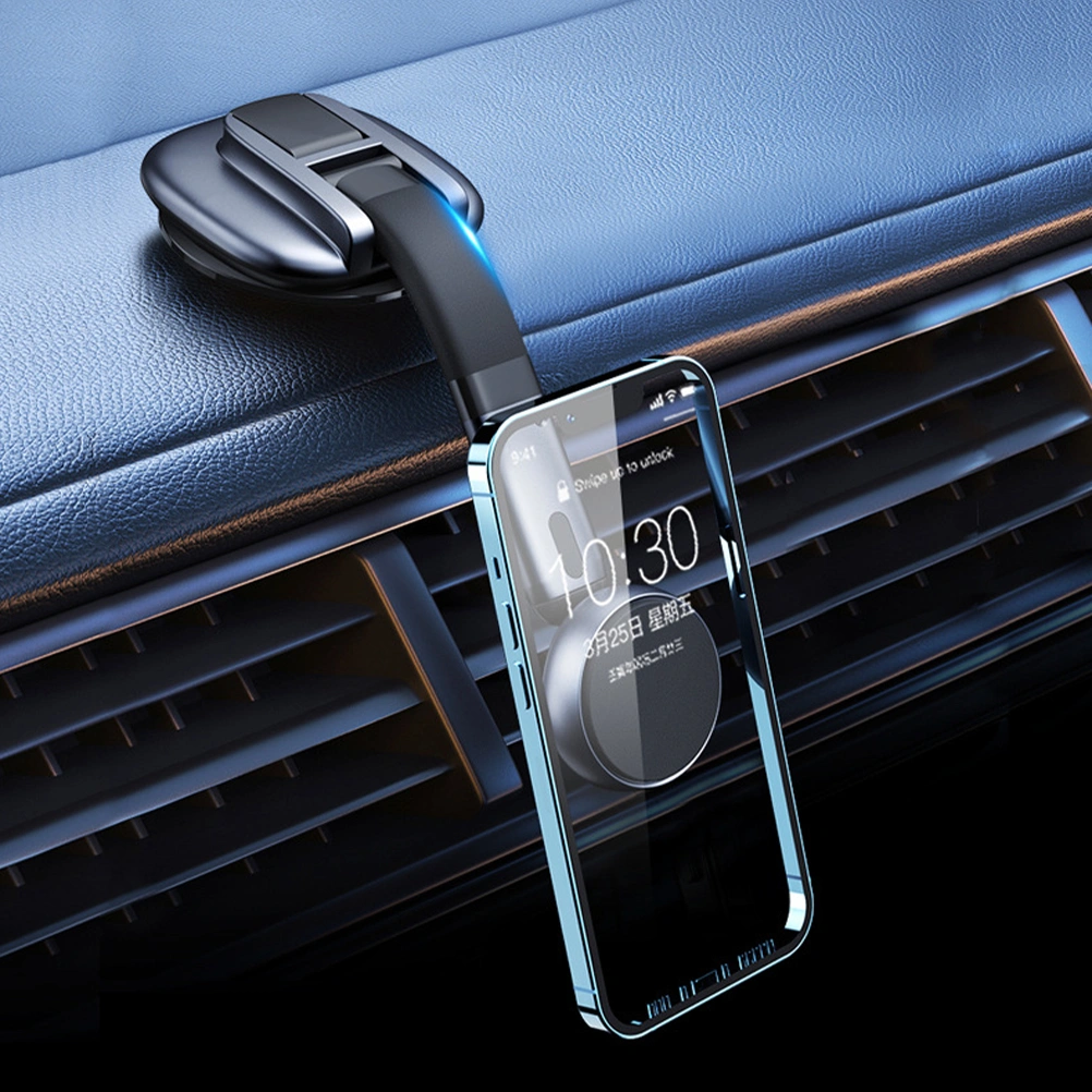 Magnetic Phone Holder For Car Suction Cup Base Rotatable Magnetic Phone Mount