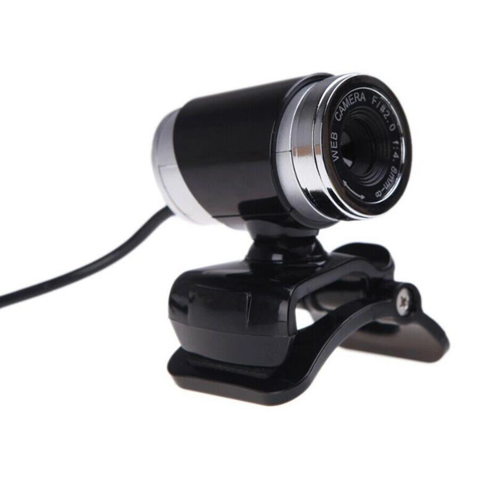 8.0MP Computer Webcam PC Web Cam Durable Laptop Camera PC Desktop Laptop Camera With Microphone (Black)