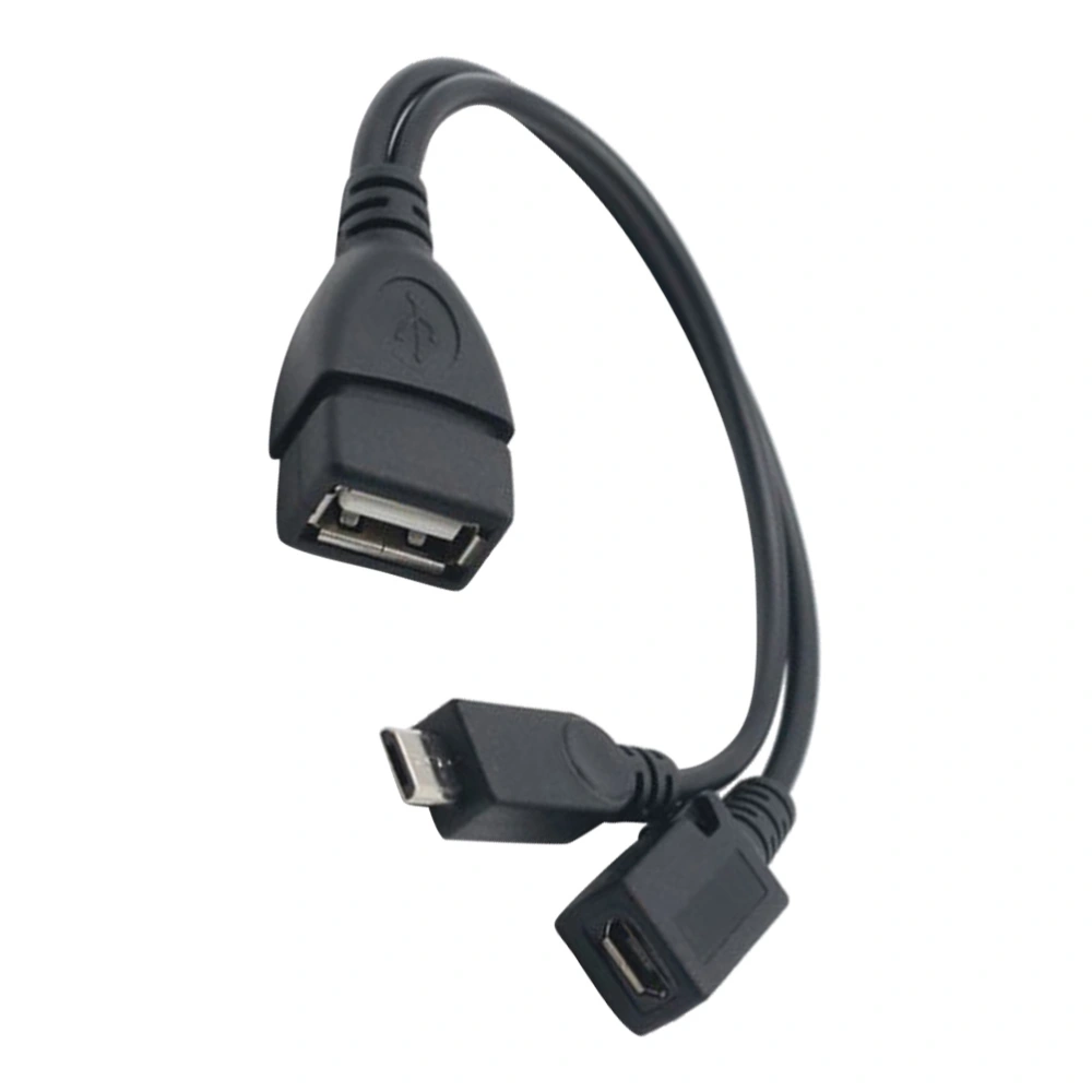 USB OTG Smart Phone Extension Cable With Powered Data Cable For Android