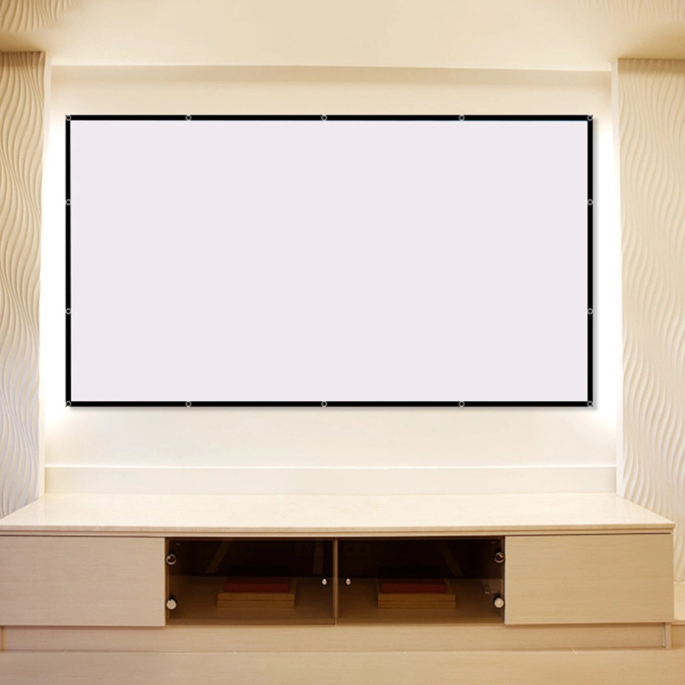 Projector Screen 60 Inch Foldable 16:9 Projector Screen Home Projector Screen