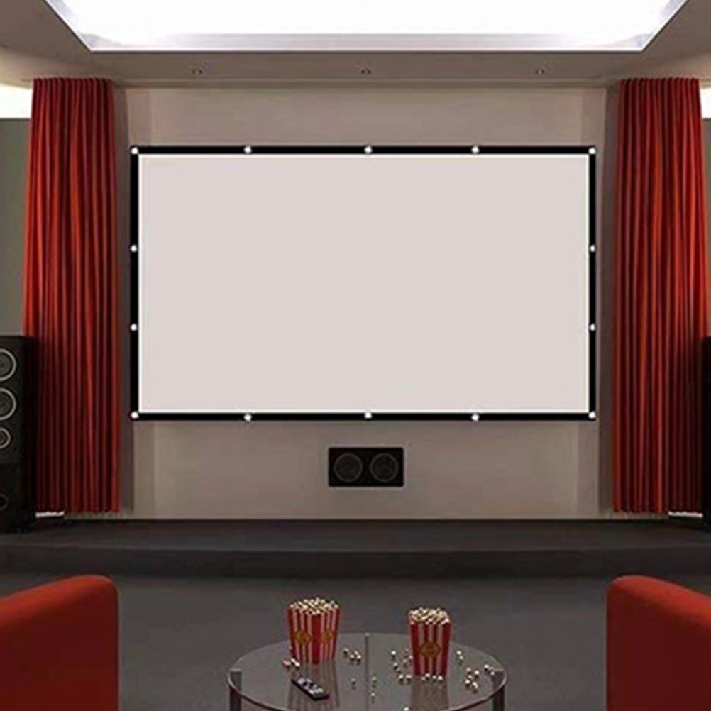 Projector Screen 60 Inch Foldable 16:9 Projector Screen Home Projector Screen