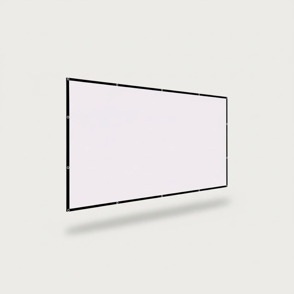Projector Screen 60 Inch Foldable 16:9 Projector Screen Home Projector Screen
