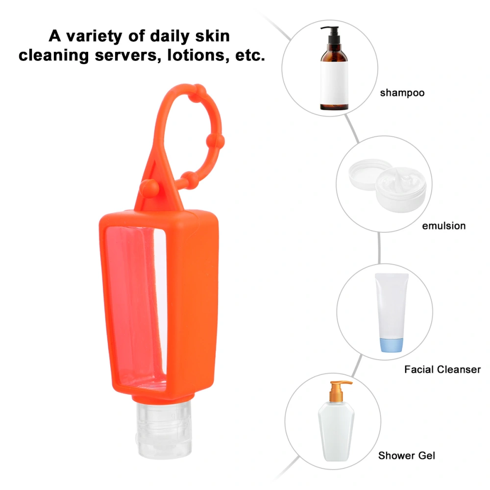 4pcs Plastic Hand Sanitizer Travel Bottles 30ML Leak Proof Liquid Containers