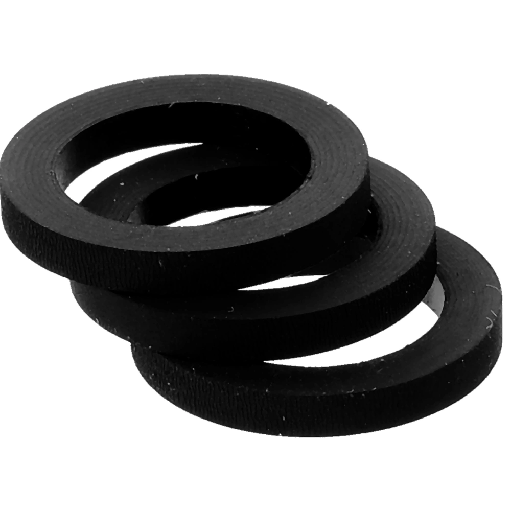 3pcs Recorder Pulley Belts Rubber Drive Belts Cassette Tape Machine Belts Cassette Accessories