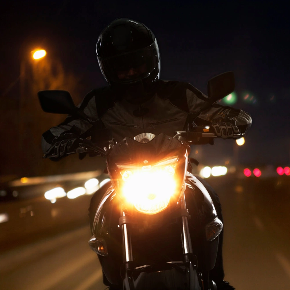 1pc Motorcycle High Low Beam LED Motorbike Lamp Practical Motorcycle Lights