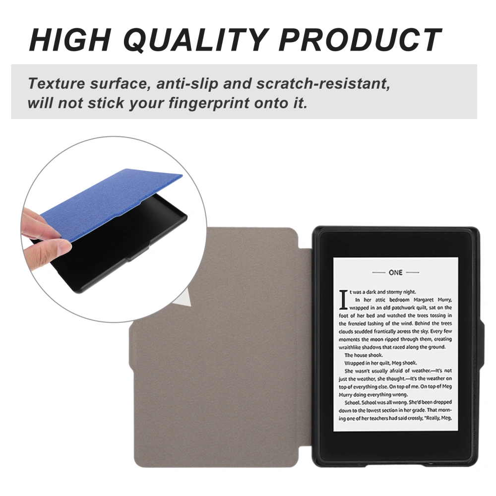 Auto Wake Case Compatible For Kindle 8th Auto Wake Sleep Protective Shell