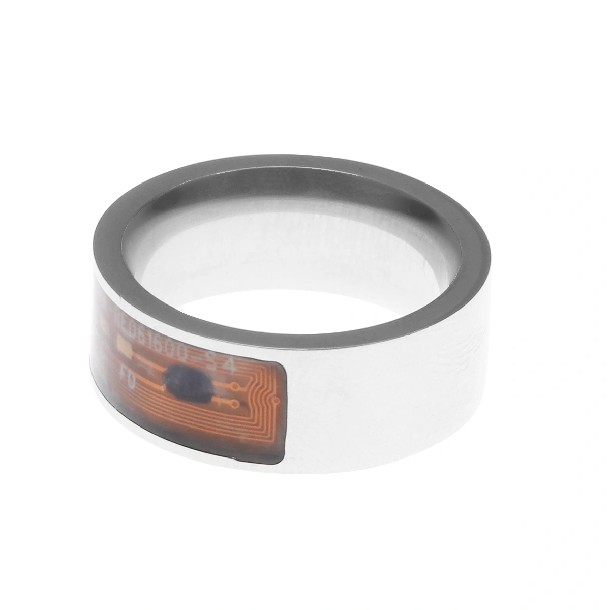 8mm NFC Tag Smart Ring Wearable Smart Rings Finger Digital Ring for Android Phone with Functions - Transparent(#7)