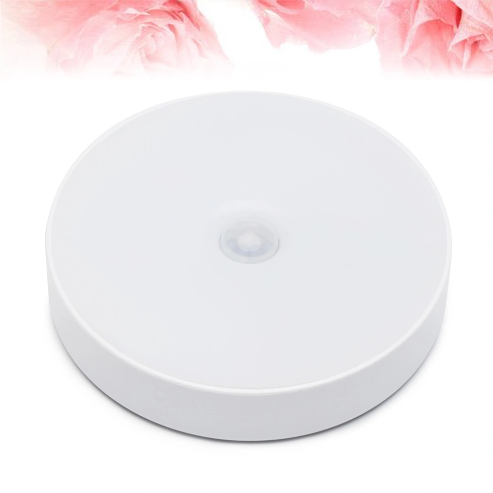 LED USB Smart Motion Sensing Lamps Human Body Induction Night Lights For Bedroom Hallway Closet Stairs Wall Lights (White)