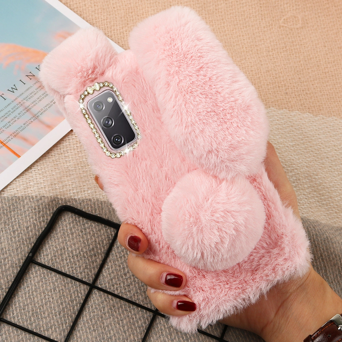 Cartoon Phone Case Lovely Phone Case Protector Compatible for Galaxy S20 FE