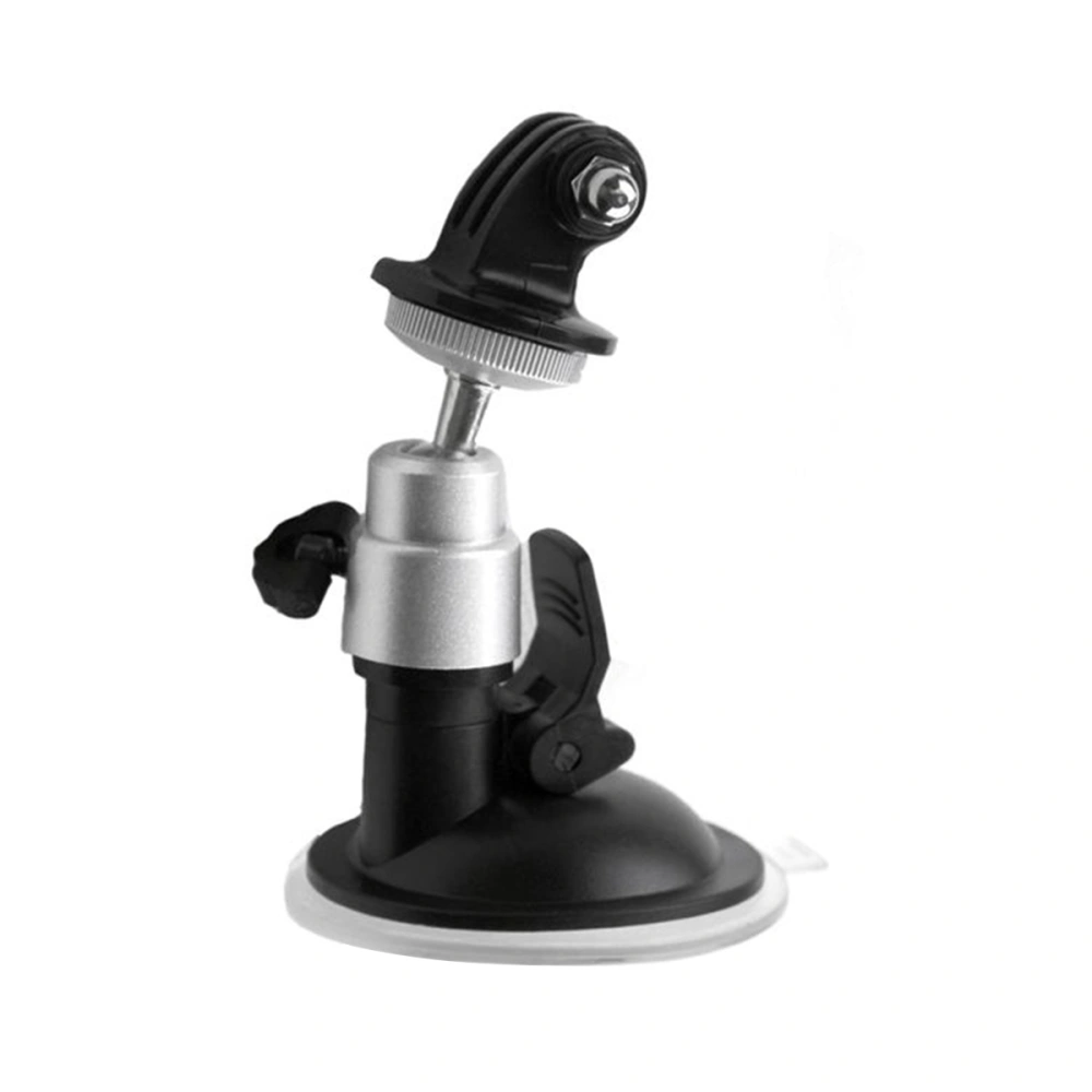 Vehicle-mounted Aluminium Alloy Suction Cup Mount For Camera Hero 5/4/3+/3/2/1/Session Xiaomi Yi 4K SJCAM Sucker Camera Bracket Holder For Car Window Windshield Glass