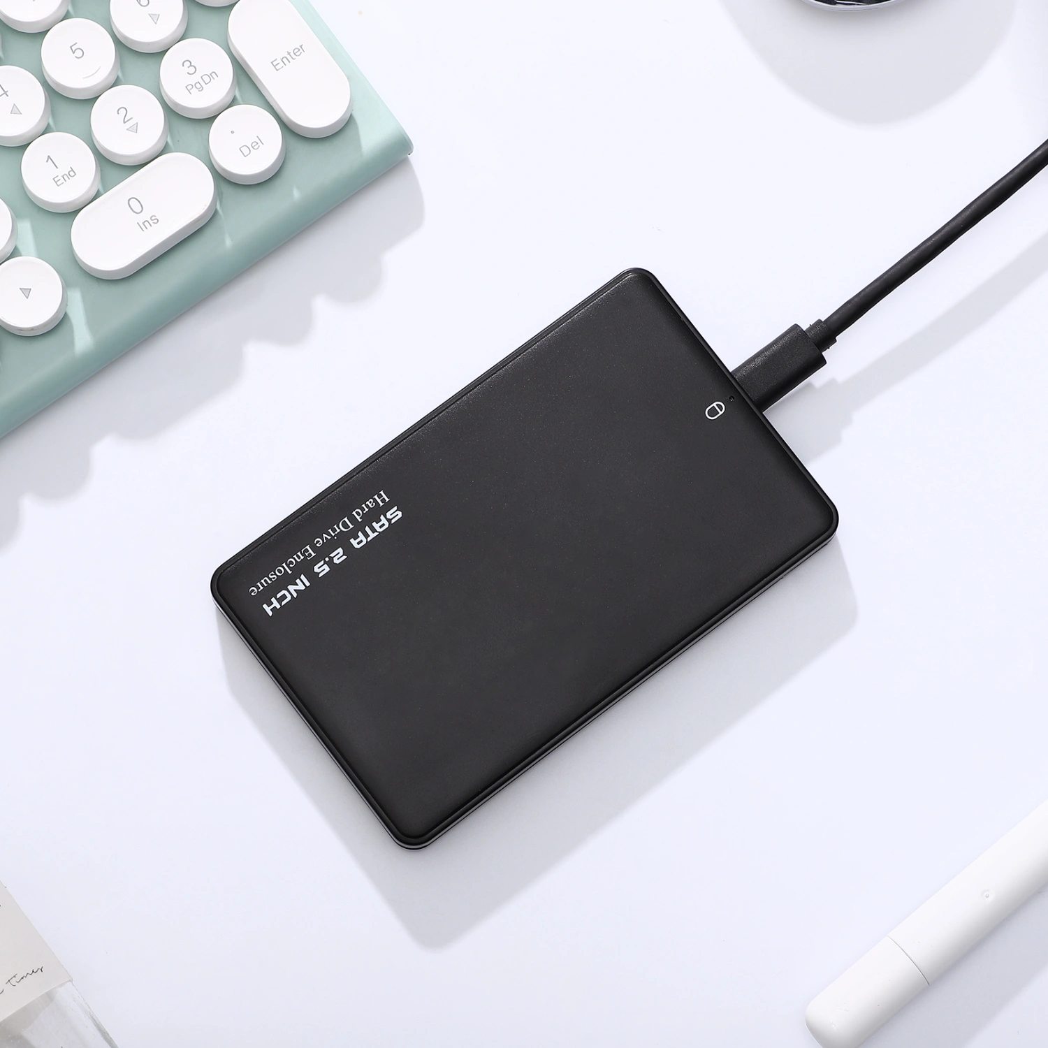 USB Hard Drive Enclosure External Hard Drive Case SATA Hard Drive Enclosure Portable Hard Disk Case