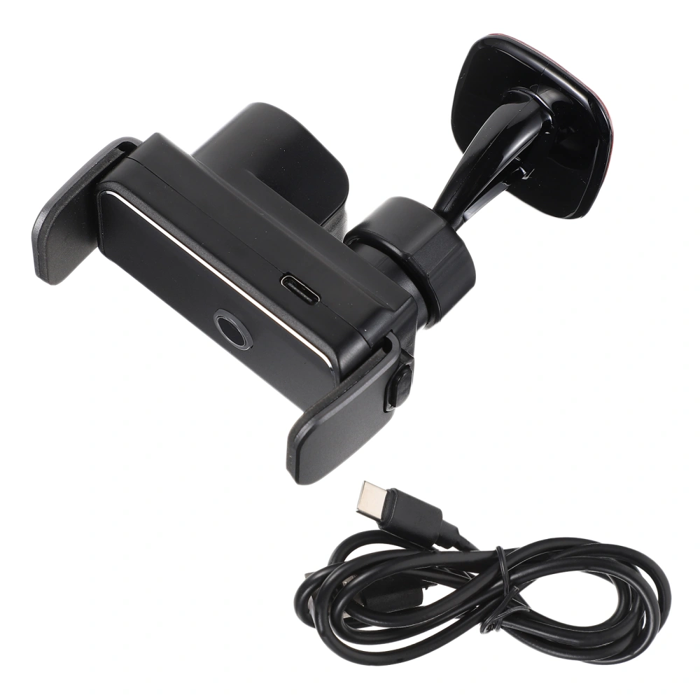 1pc Smart Vehicle-mounted Cell Phone Rack Metal Intelligent Car Air Outlet Rack