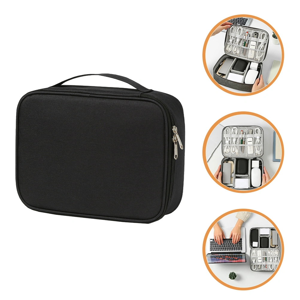 Electronic Organizer Bag Digital Accessory Storage Carrying Bag for Cable Cord Charger