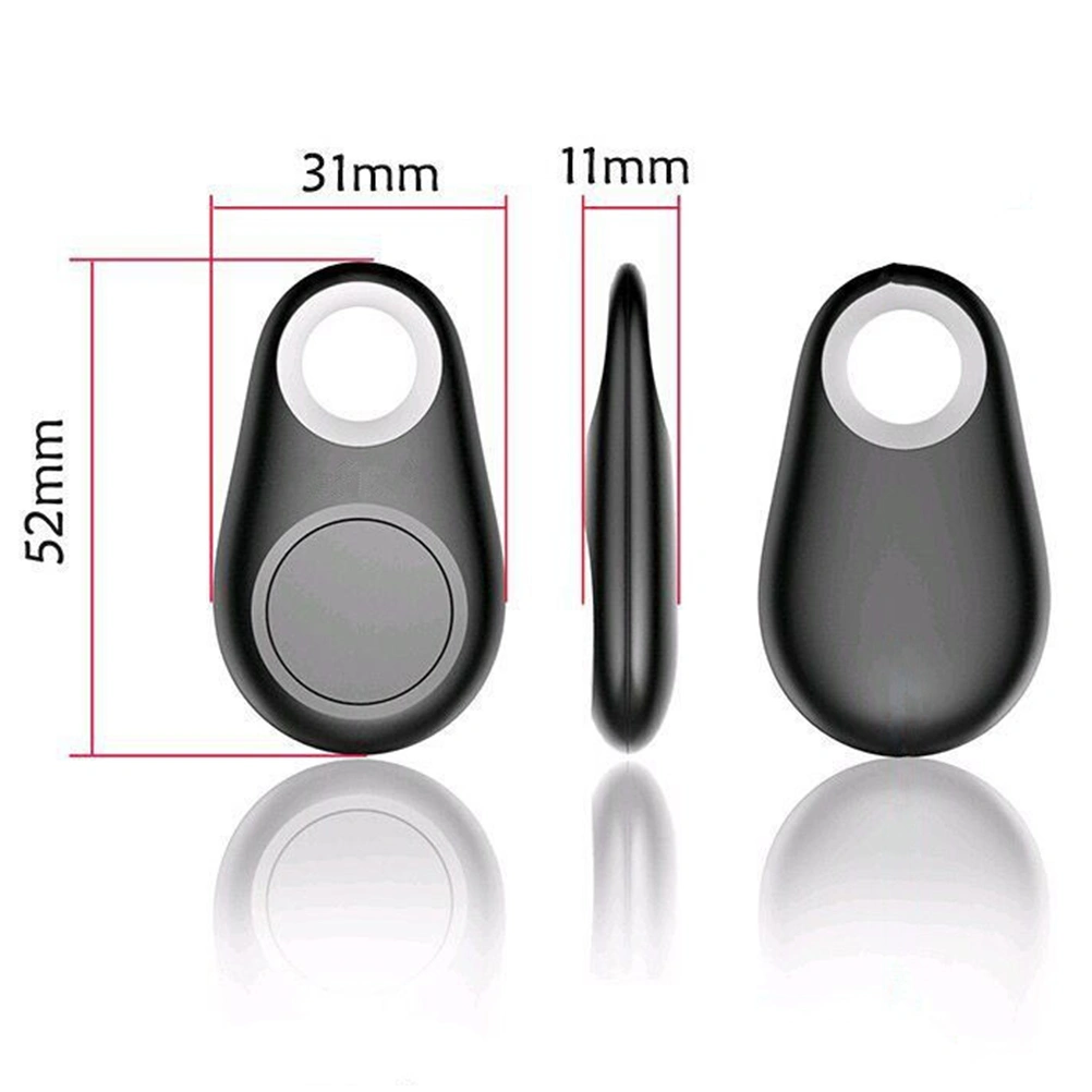 Smart Finder Locator Pet Alarm Wireless 4.0 Anti-lost Sensor Remote Selfie Shutter Seeker Itag for Kids Bag Wallet Keys Car SmartPhone (Pink)