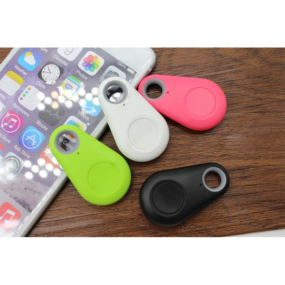 Smart Finder Locator Pet Alarm Wireless 4.0 Anti-lost Sensor Remote Selfie Shutter Seeker Itag for Kids Bag Wallet Keys Car SmartPhone (Pink)