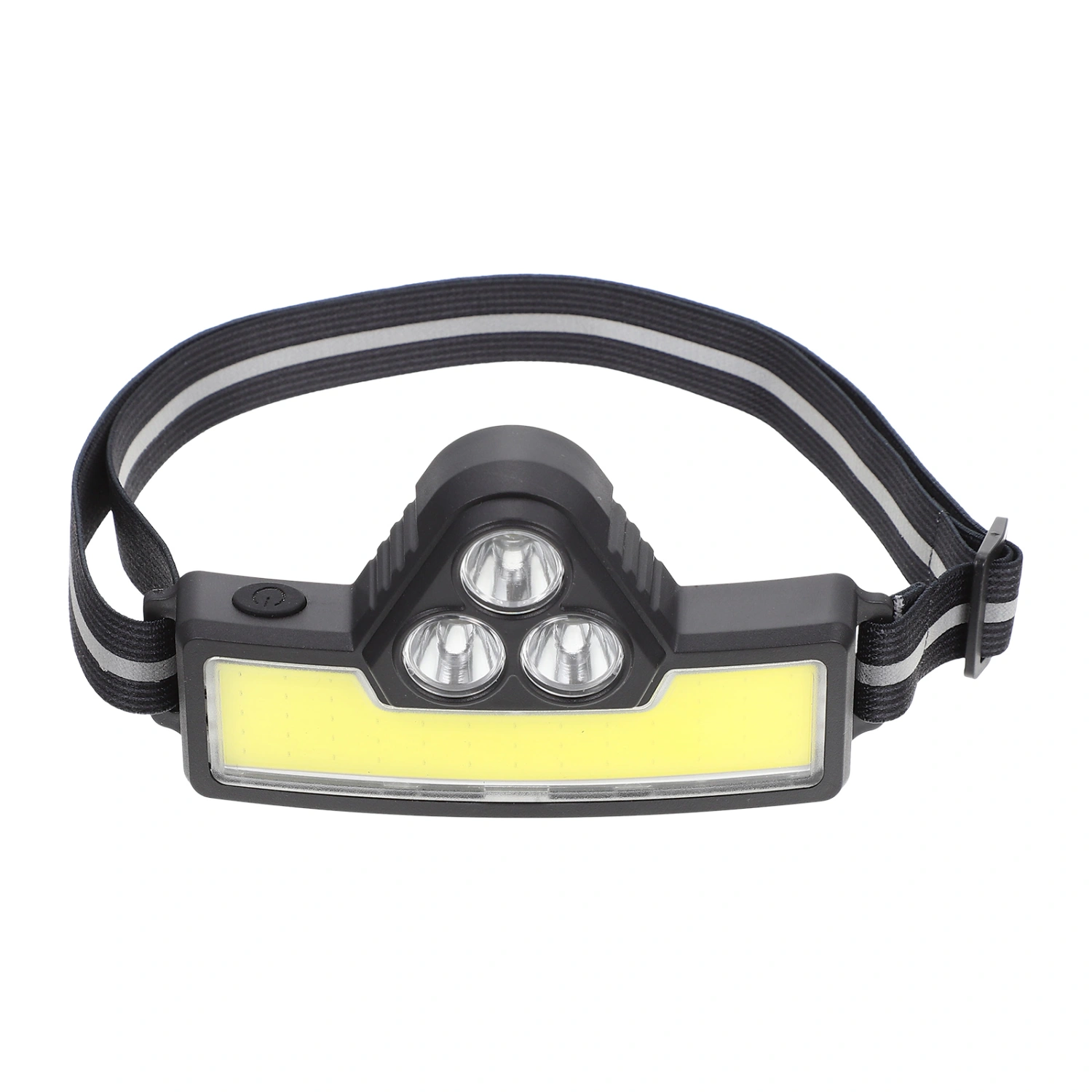 1 Set Plastic Lamp Waterproof Headlamp USB Charge Head Light for Cycling Fishing