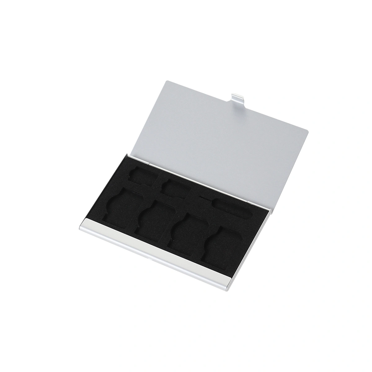 SIM Storage Holder Case with 7 Slots for SIM and Micro SIM Pin Holder Travel Portable Carrying Storage Case